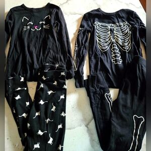 Gap Size 10 Childrens Halloween Pajama Sets